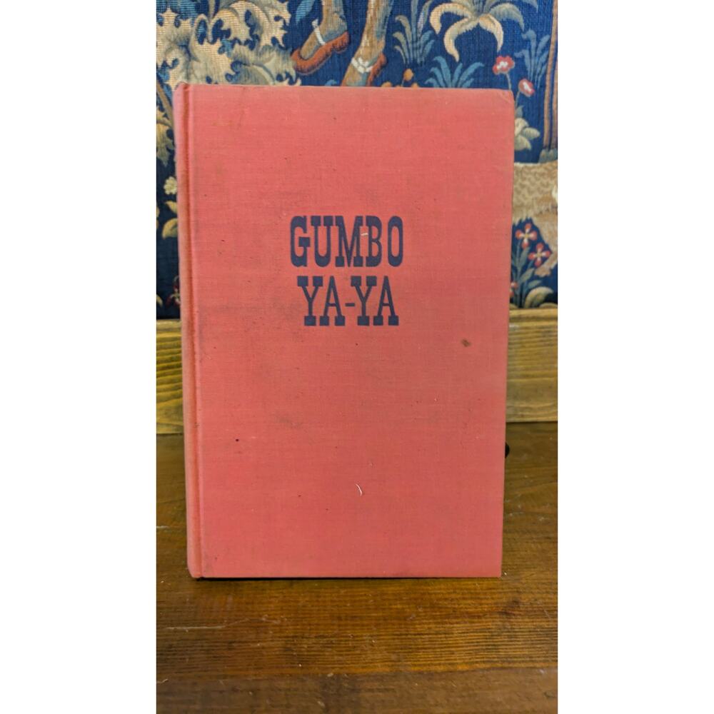 Gumbo Ya-Ya 1945 Louisiana Folk Tales WPA Saxon Tallant HC
